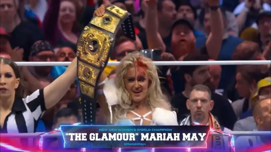 Mariah May Wins AEW Women's World Title At All In Cultaholic Wrestling